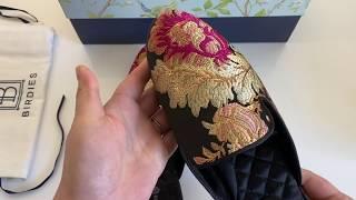 Unboxing Birdies Slippers and Starling Shoes Review Try on and compare to Rothy's ASMR tingles