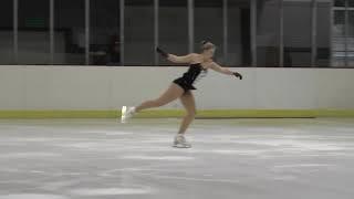 1 Anna LUKASIAK Solistki Junior FS XII Zawody Mikolajkowe