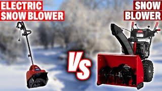 Electric Snow Shovel vs Snow Blower: Breaking Down Their Differences (Which Is Better for You?)