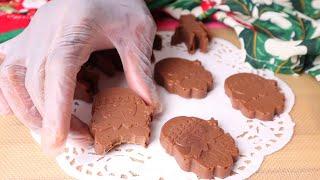 EASY Christmas Chocolate Fudge Recipe - Perfect Holiday Treats | Santa AND Friend |  GOOD Gift