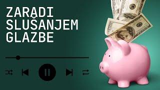 zaradite $7 ZA SVAKU POSLUŠANU PJESMU - zaradi novac preko interneta.