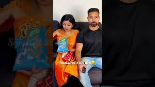 Husband’s exaggerated dreamwatch till end #shorts #sijoshNRiya (inspired video)