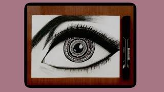 Mandala Eyes | easy for beginners | step-by-step | Arts n Lines #art21#Arts n Lines