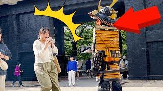 #12 SAMURAI Mannequin Prank at Osaka Castle Japan