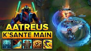 Aatreus K'Sante Montage 2024 - Challenger K'Sante Plays Season 14