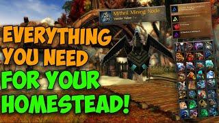 How to Max your Homestead before it releases!