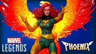 Marvel Legends Jean Grey Phoenix Force X-Men Hasbro Action Figure Review