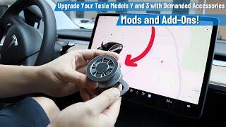 Upgrade Your Tesla Models Y and 3 with Demanded Accessories, Mods and Add-Ons!