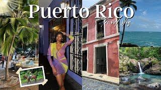 PUERTO RICO TRAVEL VLOG 2024 |El Yunque Rainforest +La Placita +  Things to Do +Where to Eat + more!