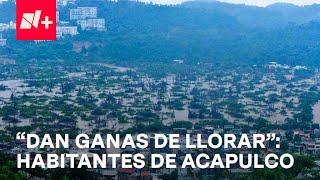 Habitantes de Acapulco sufren la destrucción de ‘John’ - En Punto