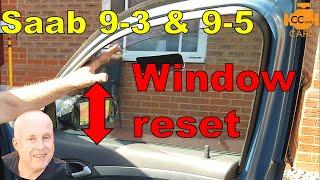 Saab 9-3 How to Fix Power Windows that goes up and reverses on its own