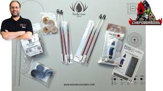 Unboxing: RedGrass GAMES Hobby Tools - Pinsel, Painting Handle v2, CUTTING AND PAINTING MAT