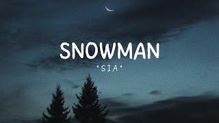 Sia | Snowman (with lyric) | Chill Tracks