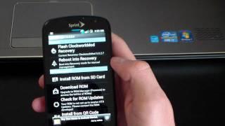 Rom Manager Overview on the Samsung Epic 4G