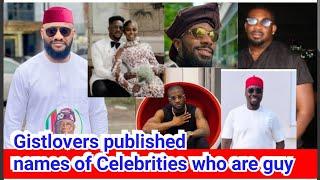 Gistlover released names of Alleged Gay'briels among Nigerian public figures / Celebrities 