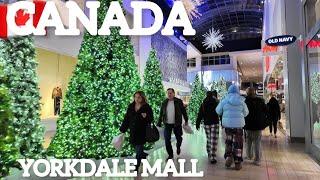 Yorkdale Mall | Toronto Christmas Luxury Shopping/Walking Tour