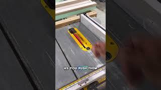 Table saw tip. #diy #construction #carpentry #remodeling
