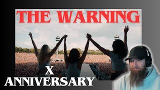 The Warning X Anniversary VIDEO REACTION!  SO COOL TO SEE!