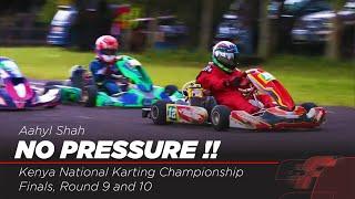 No Pressure - Aahyl Shah - All-out at Karting Championship Finals. #kartinglife