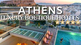 TOP 10 Best Small Luxury Boutique Hotels In ATHENS, Greece | PART 1