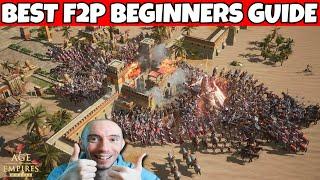 BEST F2P Beginners Guide Age Of Empires Mobile