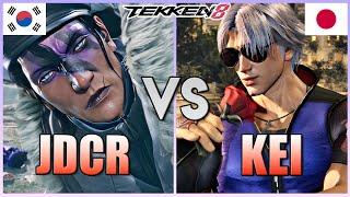 Tekken 8  ▰  JDCR (Dragunov) Vs KEI (Lee) ▰ High Level Matches!