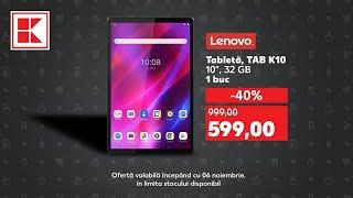 Oferta Kaufland din 6 noiembrie: Smart TV UHD 4K, tableta și telefon mobil