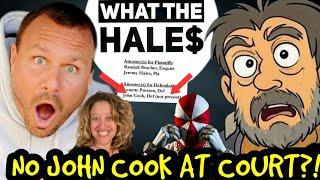 LIVE! John Cook COURT NO SHOW for @WhatTheHales Fed Case?! ANTI HALES did WHAT?! W Megan Fox!