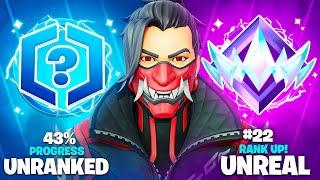 UNRANKED TO UNREAL IN 24 HOURS CHALLENGE (Chapter 6 FORTNITE)