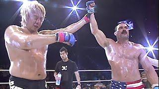 Don Frye & Yoshihiro Takayama Battle it Out in Iconic Showdown | PRIDE 21, 2002 | On This Day