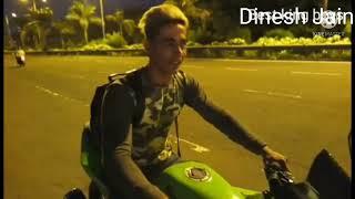 Dinesh Jain Ninja bike ️️ Riding Full Speed iss video mai 1M Views  Dinesh Jain Bhai love ️