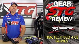 RST TracTech EVO 4 CE Glove Review | Sportbike Track Gear