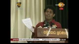 News1st There are conspirators within the govt – alleges Wasantha Samarasinghe