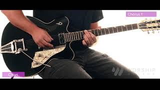 Never Walk Alone - Hillsong Worship - Electric & Acoustic Guitar Tutorial