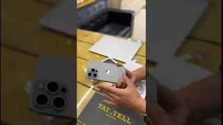 unboxing iphone15 promax natural titanium #unboxing #iphone15promax #naturaltitanium #iphone