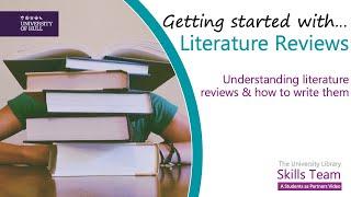 Literature Review: 10 Top Tips