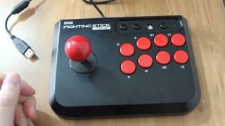 Hori Fighting Stick Mini 3 - USB arcade joystick overview/review - digituba