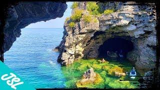 The Grotto of Bruce Peninsula  PARADISE FOUND in Tobermory, Ontario, Canada