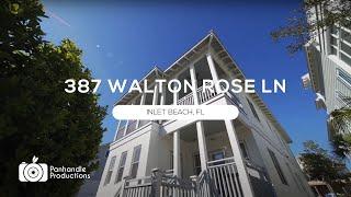 Views Perfect For Sunsets: 387 Walton Rose Ln - Inlet Beach, Florida