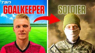 How this Canadian goalkeeper became a Ukrainian soldier