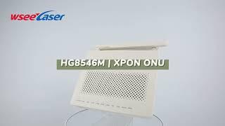 Huawei HG8546M,XPON,1GE+3FE+VOIP+2.4G WIFI