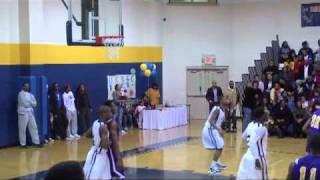 Josiah Turner throws down a put back dunk (second clip)