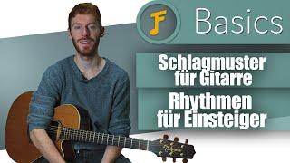 Top 3 Schlagtechniken für Anfänger | Gitarren Schlagtechnik | Schlagmuster Gitarre |