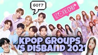 KPOP GROUPS COULD BE DISBAND IN 2021