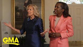 Dr. Jill Biden shares revamped White House tour