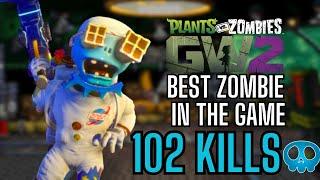 Why Astronaut is the BEST ZOMBIE 102 Kills Solo - PVZ GW2