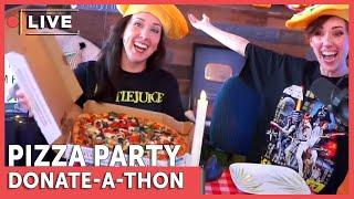 LIVE - PIZZA PARTY HILLYWOOD DONATE-A-THON! 