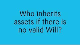 Public Trustee - Who inherits assets if there is no Will