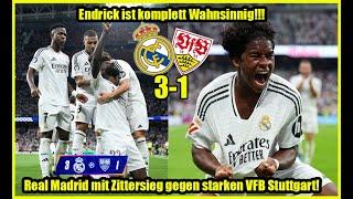 Endrick ist Wahnsinnig! | Real Madrid mit Zittersieg gegen starkes Stuttgart! 