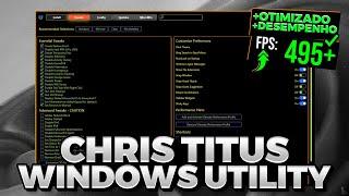 TESTING CHRIS TITUS' OPTIMIZATION APP, ESSENTIAL FOR OPTIMIZING YOUR WINDOWS!